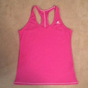 Pink Adidas Razorback Athletic Tank Top Size XL